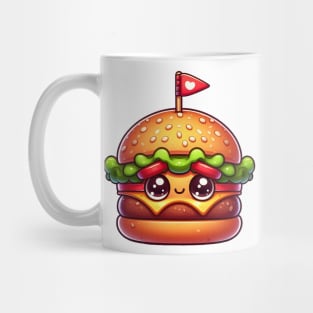 Cute Cheeseburger Mug